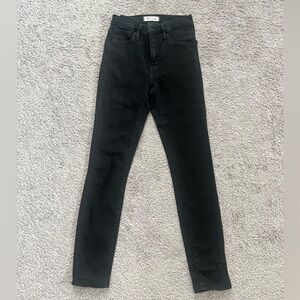 Madewell Black Roadtripper Jeans